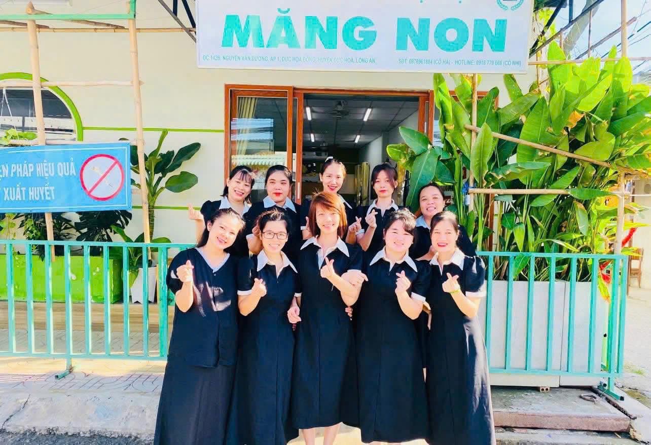 Không gian và trang thiết bị tại các cơ sở Măng Non